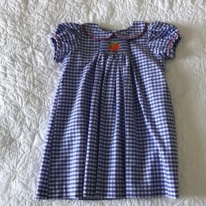 Smocked Autumn dress size 3T
